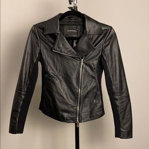 Emporio Armani Moto Leather Jacket